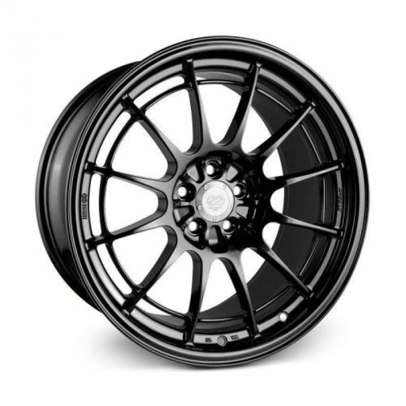 Enkei NT03+M 18x9.5 5x114.3 40mm Offset Gloss Black Wheel-SR1 Performance