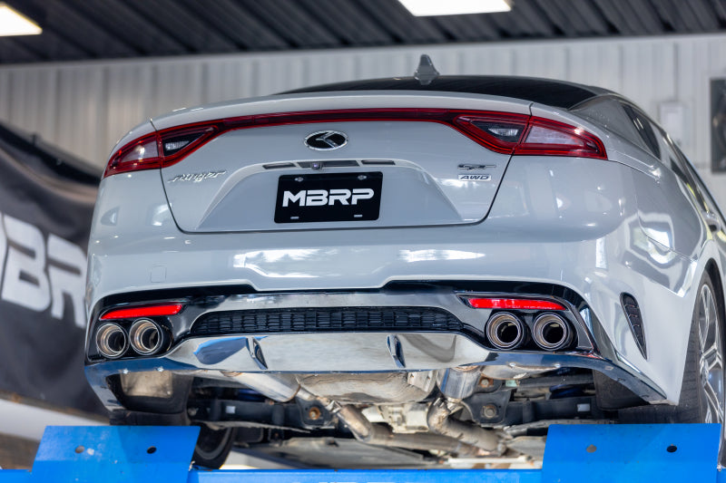 MBRP 18-22 Kia Stinger GT Bezel Kit Quad Tip CF-SR1 Performance