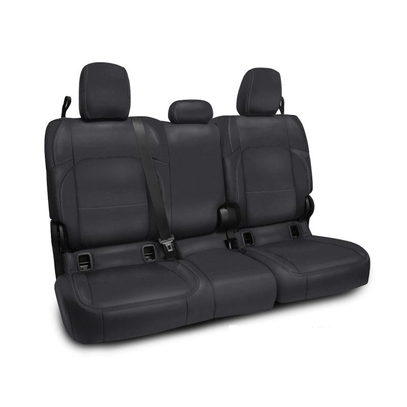 PRP 2020+ Jeep Gladiator JT Rear Bench Cover with Cloth Interior - All Black-SR1 Performance