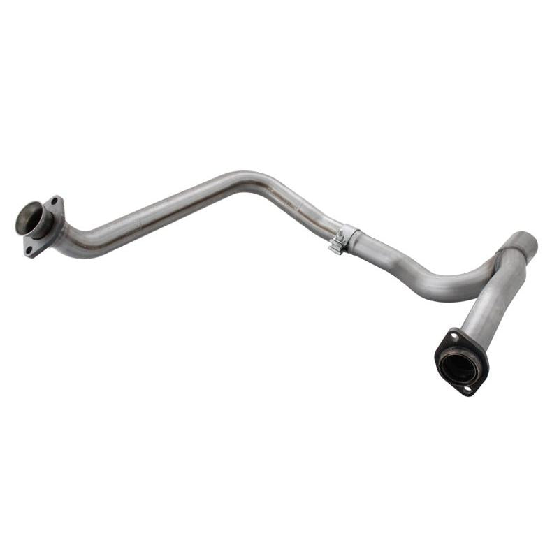 aFe Twisted Steel Y Pipe 2-2.5in SS Exhaust 12-17 Jeep Wrangler Unlimited V6-3.6L(4 Dr-Manual Trans)-SR1 Performance