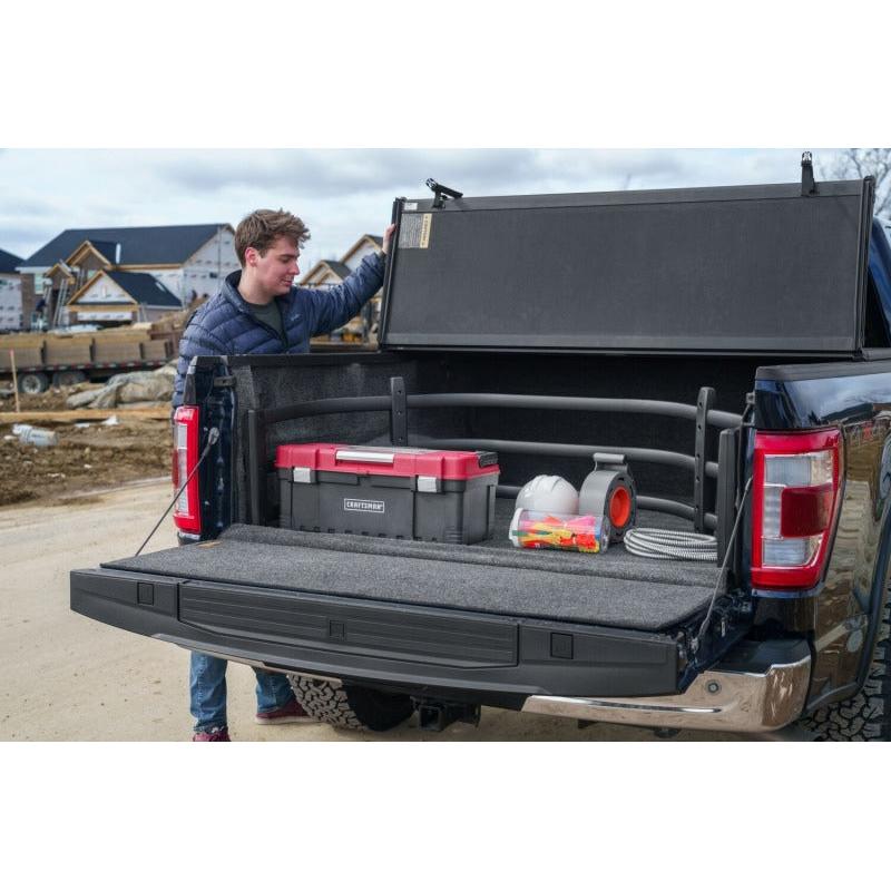 AMP Research 04-22 Ford F-150 Bedxtender HD Sport - Black (Optional No-Drill Brkt 74602-01A)