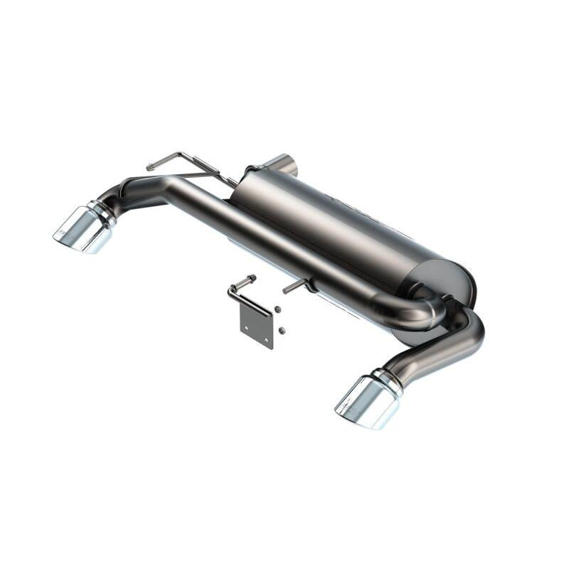 Borla 21-22 Ford Bronco 2.7L V6 4WD Touring Axle Back Exhaust w/ Bright Chrome Tips-SR1 Performance