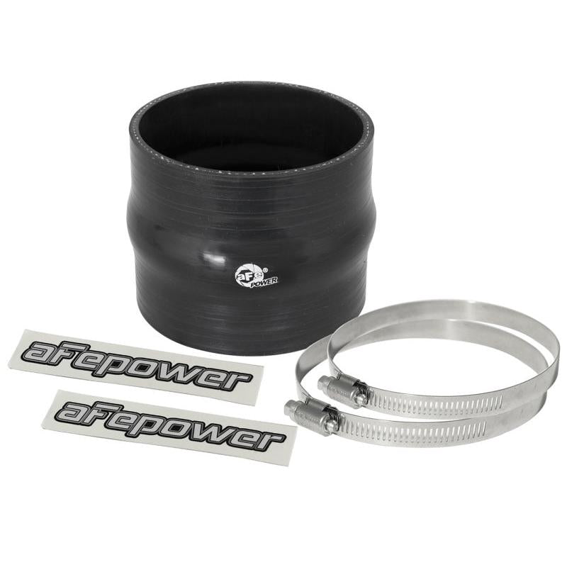 aFe Magnum FORCE Silicone Replacement Coupling Kit 3.5in ID x 3in Length Straight Coupler w/ Hump-SR1 Performance
