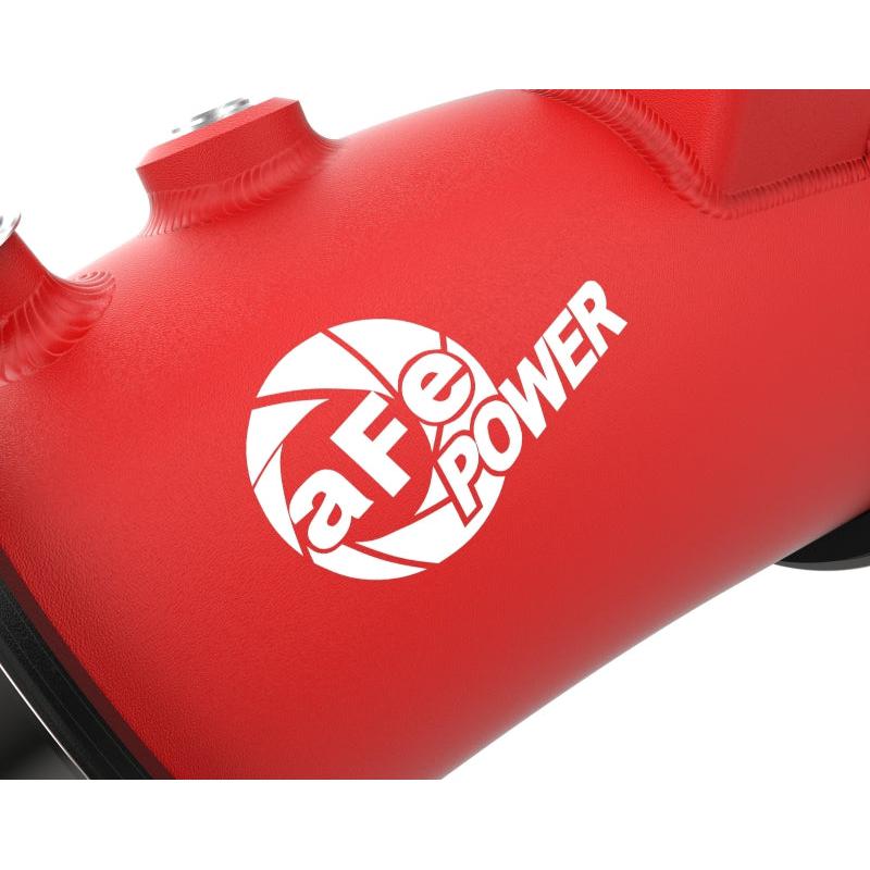 aFe BladeRunner 22-23 Kia Stinger L4-2.5L (t) Aluminum Hot and Cold Charge Pipe Kit - Red-SR1 Performance