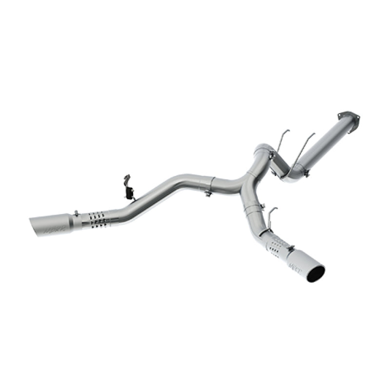 MBRP 17-19 Ford F-250/350/450 6.7L 4in Filter Back Cool Duals T409 Exhaust System-SR1 Performance