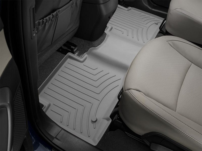 WeatherTech Rear FloorLiner HP for Hyundai Santa Fe (2013-2017) - Custom Fit, Gray