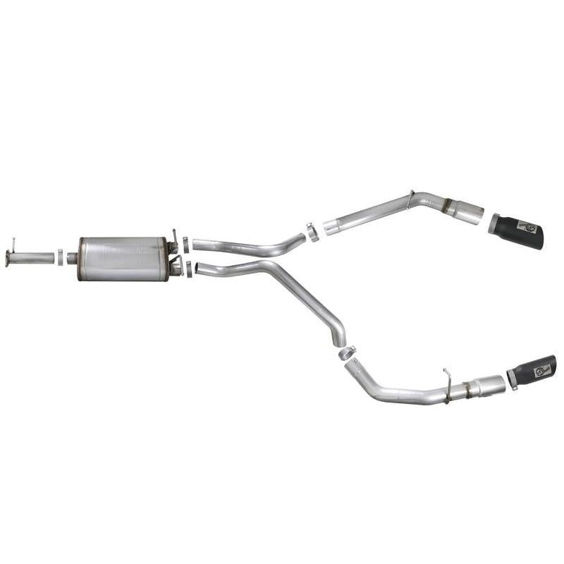aFe MACH Force-Xp 3in 409 SS Cat-Back Exhaust 2019 RAM 1500 V8-5.7L w/ Black Tip-SR1 Performance
