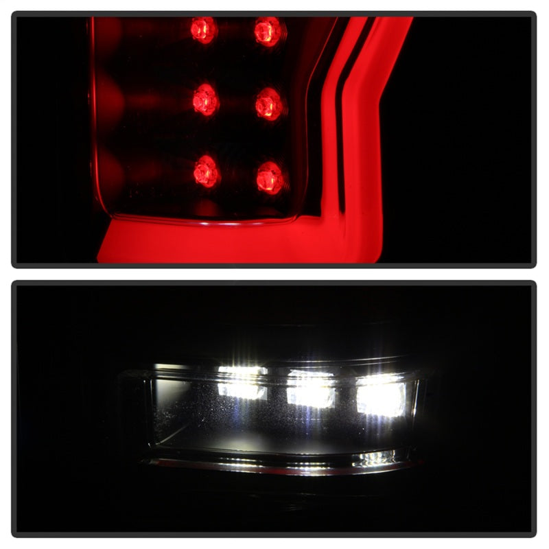 Spyder Ford F150 04-08 Styleside Tail Light V2 - LED - Black Smoke ALT-YD-FF15004V2-LBLED-BSM-SR1 Performance