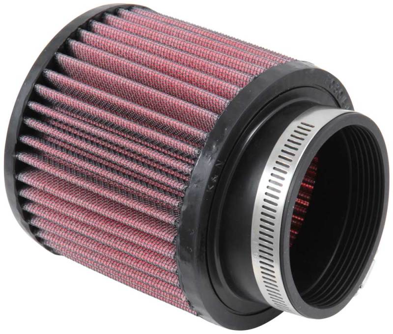 K&N Universal Rubber Filter 3 inch 5 Degree FLG 4 1/2 inch OD 4 inch Height-SR1 Performance
