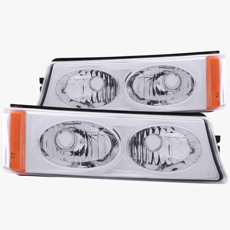 ANZO 2003-2006 Chevrolet Silverado 1500 Euro Parking Lights Crystal-SR1 Performance