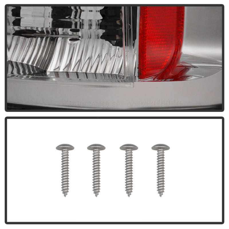 Spyder Dodge Ram 02-06 1500/Ram 2500/3500 03-06 LED Tail Light Chrome ALT-YD-DRAM02-LED-C-SR1 Performance