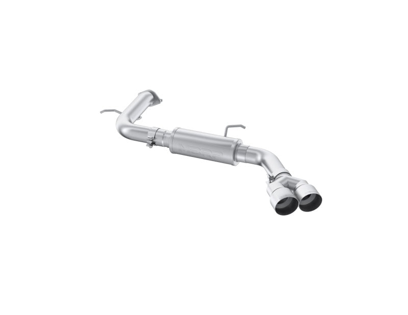 MBRP 21-24 Hyundai Elantra Aluminized Steel 3in Axle-Back Single Rear Exit with Dual Outlet Tip-SR1 Performance