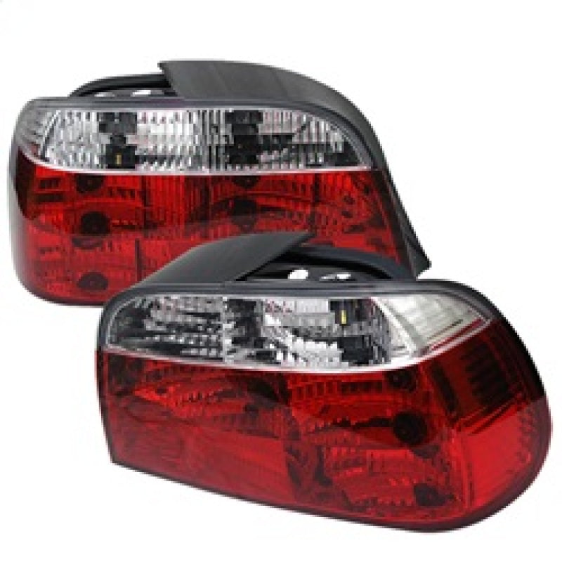 Spyder BMW E38 7-Series 95-01 Crystal Tail Lights Red Clear ALT-YD-BE3895-RC-SR1 Performance