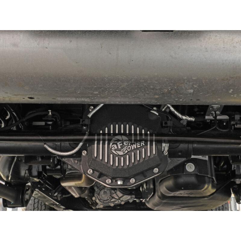 aFe POWER 2021 Ford Bronco w/ Dana M220 Differential Cover Black Street Series w/ Machined Fins-SR1 Performance