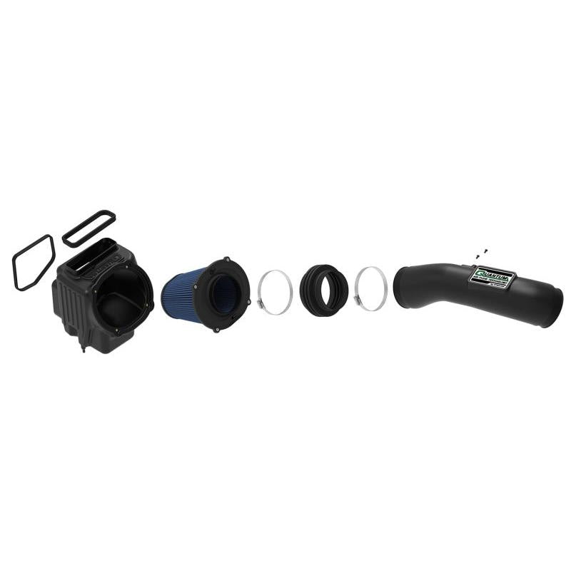 aFe Quantum Pro 5R Cold Air Intake System 17-18 GM/Chevy Duramax V6-6.6L L5P - Oiled-SR1 Performance