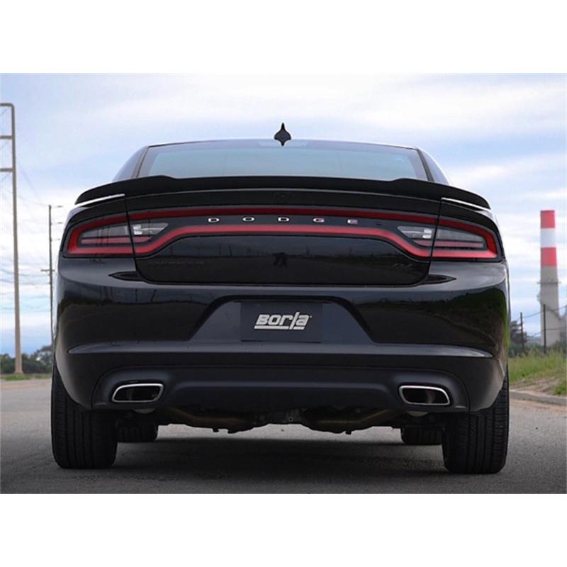 Borla 2017 Dodge Charger R/T 5.7L ATAK Catback Exhaust w/o Tips (w/MDS Valves ONLY)-SR1 Performance