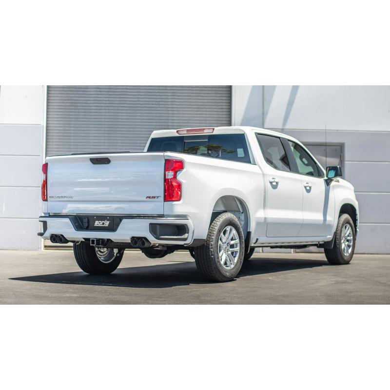 Borla 2024 Chevy Silverado 1500 6.2L V8 S-Type Catback Exhaust w/ Simulator - CF Black Anodized-SR1 Performance