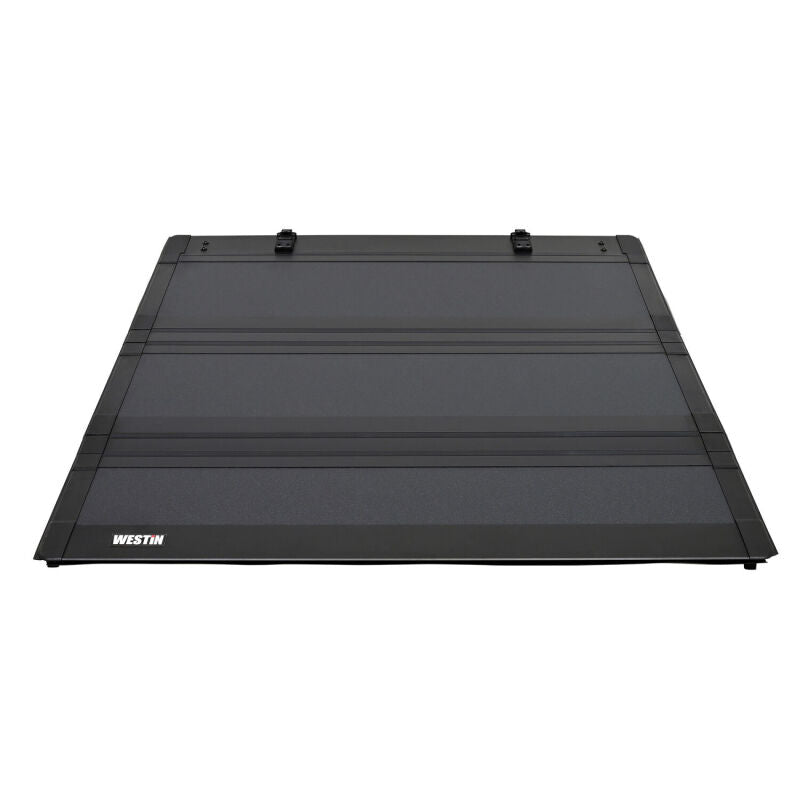 Westin 14-19 Chevrolet/GMC 1500/2500/3500 6ft 7in Bed Hard Tri-Fold Tonneau Cover - Black
