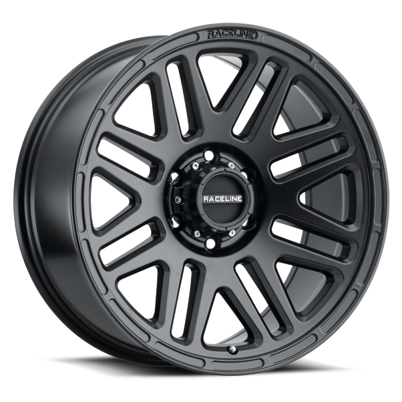Raceline 944B Outlander 15x5 Inch Satin Black Alloy Wheel - 5x114.3 Bolt Pattern, Zero Offset