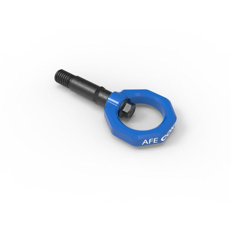 aFe Control Rear Tow Hook Blue 20-21 Toyota GR Supra (A90)-SR1 Performance