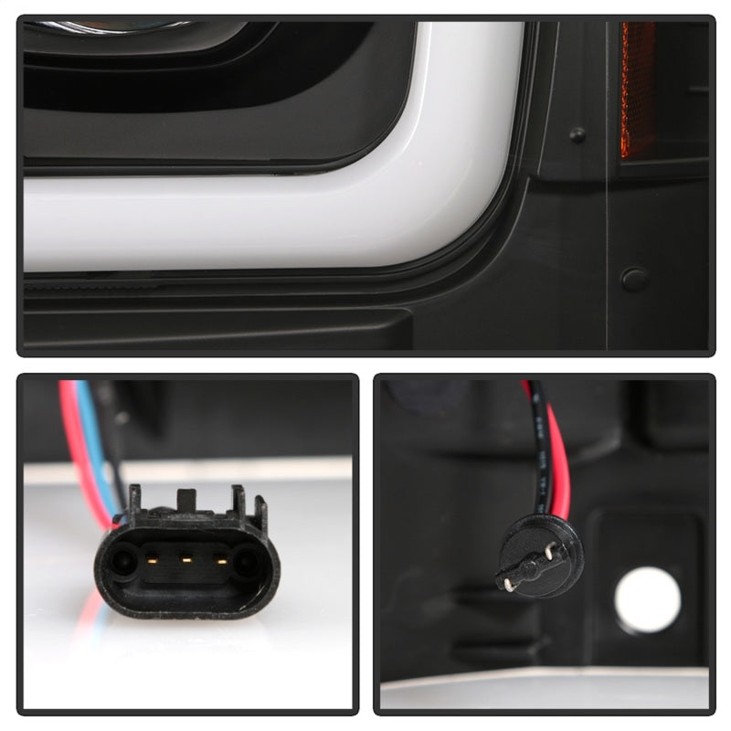 Spyder 05-07 Ford F250/350/450 Super Duty Projector LED Black PRO-YD-FS05V2PL-BK-SR1 Performance