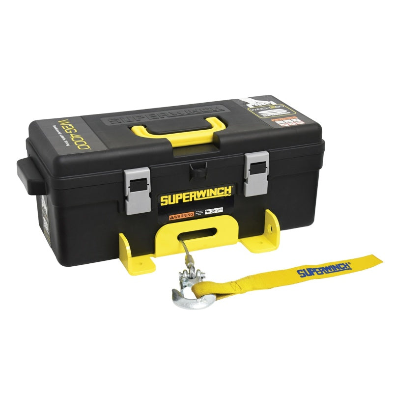 Superwinch 4000 LBS 12V DC 3/16in x 50ft Steel Rope Winch2Go Steel Rope-SR1 Performance