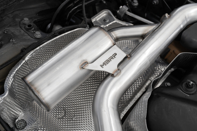 MBRP 2022 Volkswagen Golf GTI MK8 T304 SS 3in Cat-Back Exhaust 2.5in Dual Split Rear w/ SS Tips-SR1 Performance