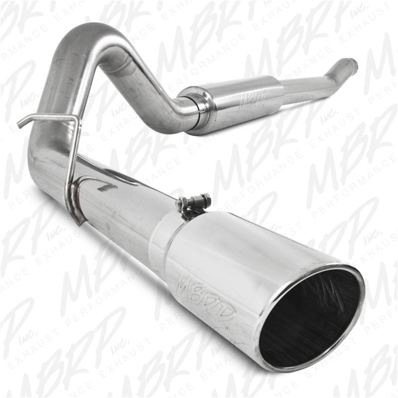 MBRP 2003-2007 Ford F-250/350 6.0L EC/CC Cat Back Single Side (Stock Cat)-SR1 Performance