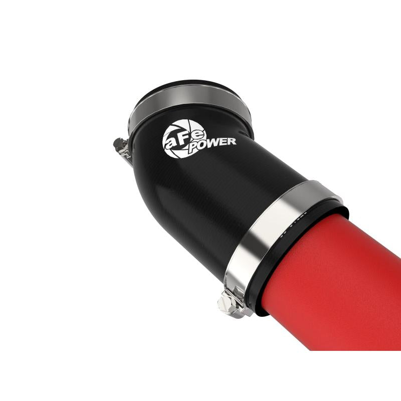aFe 20-23 Ford Explorer ST V6 3.0L (tt) BladeRunner Aluminum Hot and Cold Charge Pipe Kit - Red-SR1 Performance