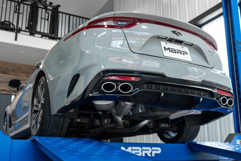 MBRP 2018+ Kia Stinger 3.3L RWD/AWD 2.5in Cat Back Dual Rear Exit w/o Tips-SR1 Performance