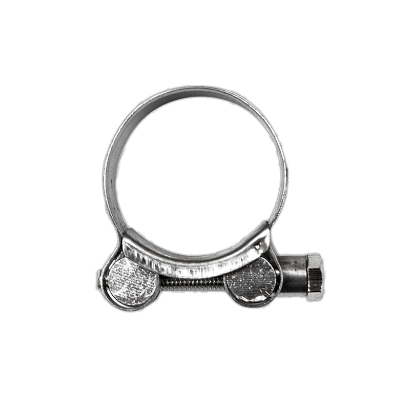 MBRP Universal 1.5in Barrel Band Clamp - Stainless (NO DROPSHIP)-SR1 Performance