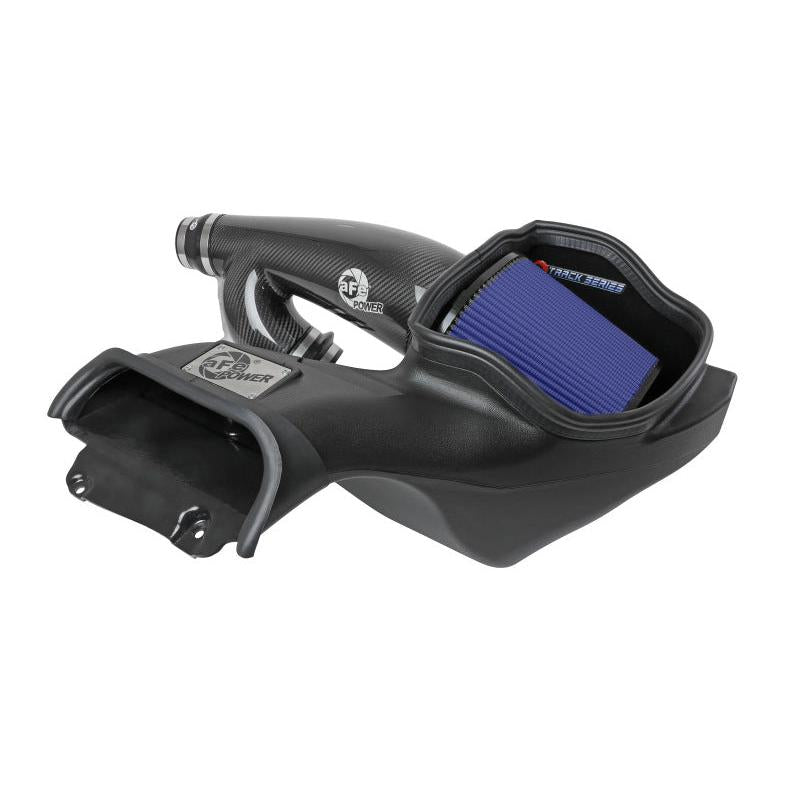 aFe 17-20 Ford F-150/Raptor Track Series Carbon Fiber Cold Air Intake System With Pro 5R Filters-SR1 Performance