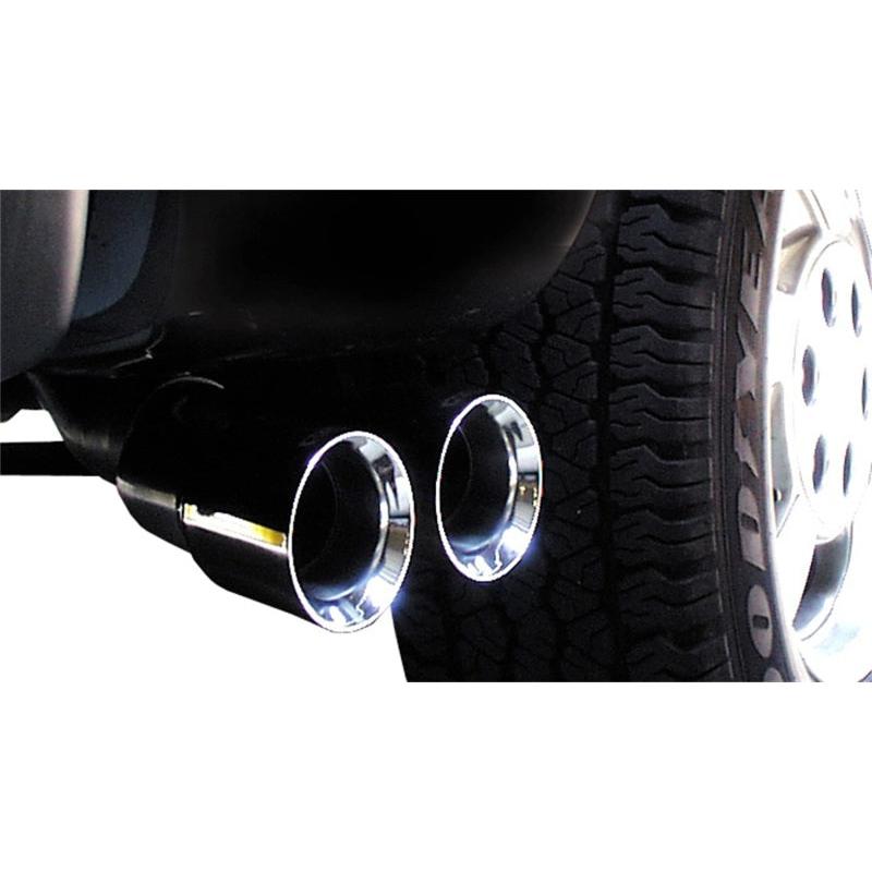 Corsa 2007-2010 Cadillac Escalade ESV 6.2L V8 Polished Sport Cat-Back Exhaust-SR1 Performance