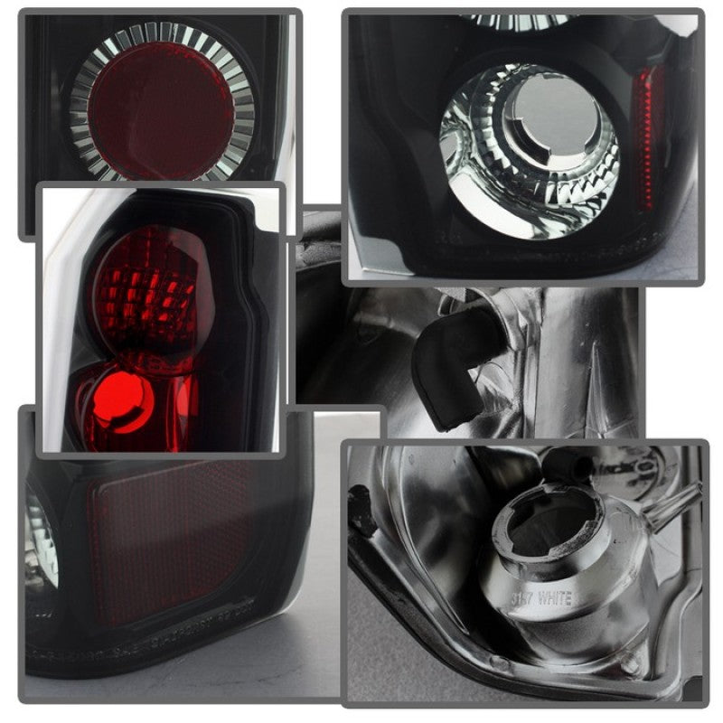 Spyder Ford F150 87-96/Ford Bronco 88-96 Euro Style Tail Lights Black Smoke ALT-YD-FF15089-BSM-SR1 Performance