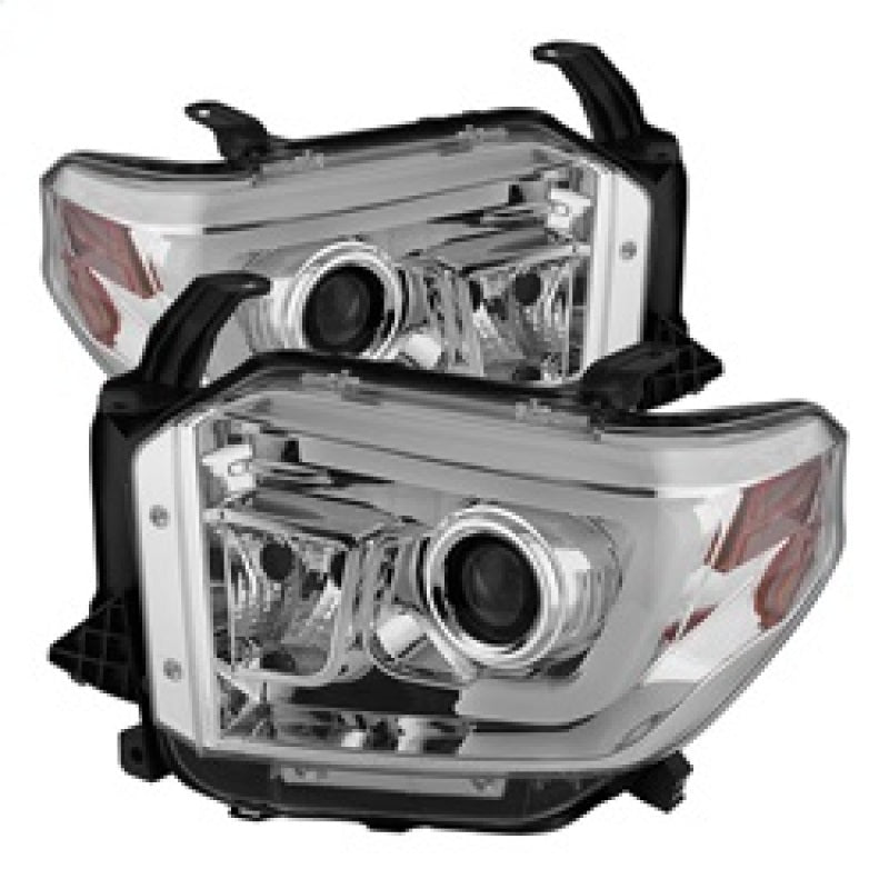 Spyder Toyota Tundra 2014-2016 Projector Headlights Light Bar DRL Chrome PRO-YD-TTU14-DRL-C-SR1 Performance