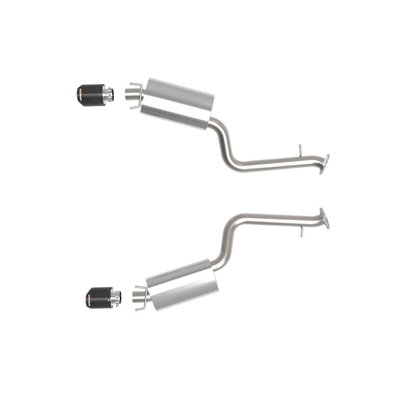 aFe Lexus IS350 14-22 V6-3.5L Takeda Axle-Back Exhaust System- Carbon Fiber Tip-SR1 Performance