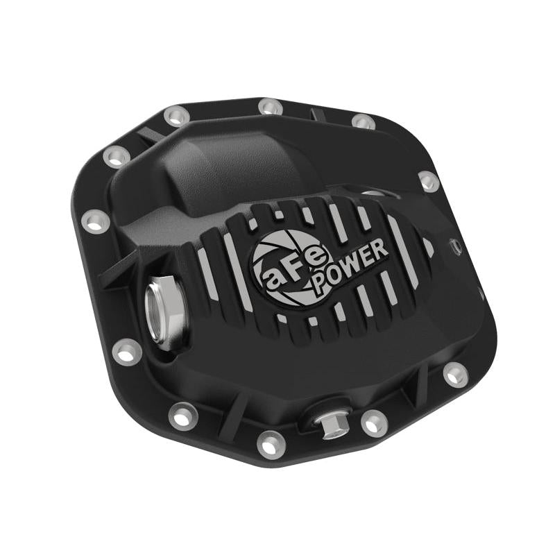 aFe 18-23 Jeep Wrangler JL Pro Series (Dana M186) Front Diff Cover w/ Oil - Black-SR1 Performance