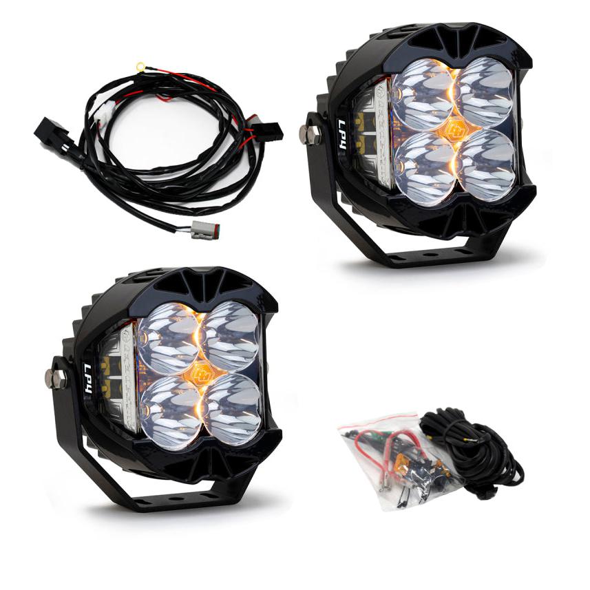 Baja Designs LP4 Pro Spot LED - Clear (Pair)-SR1 Performance