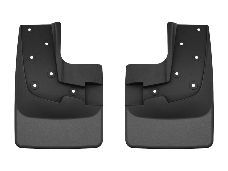 WeatherTech DigitalFit No-Drill MudFlaps for Ford Ranger Raptor Supercrew (2024-2025), Black