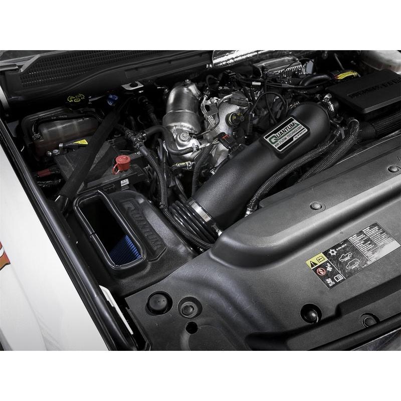 aFe Quantum Pro 5R Cold Air Intake System 17-18 GM/Chevy Duramax V6-6.6L L5P - Oiled-SR1 Performance