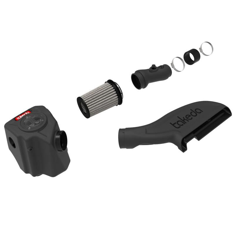 aFe Takeda Momentum Pro Dry S Cold Air Intake System 18-19 Subaru WRX STI H4-2.5L-SR1 Performance