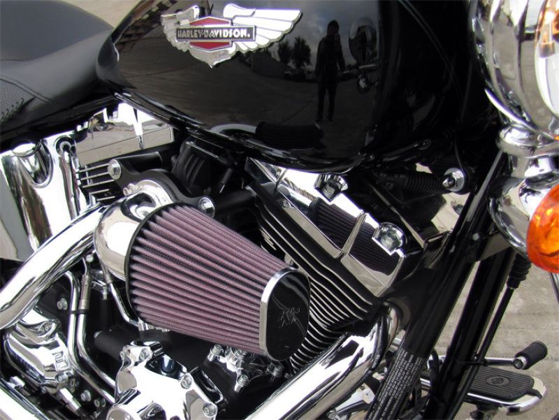 K&N 01-11 Harley Davidson FX / FL Aircharger Performance Intake Kit-SR1 Performance