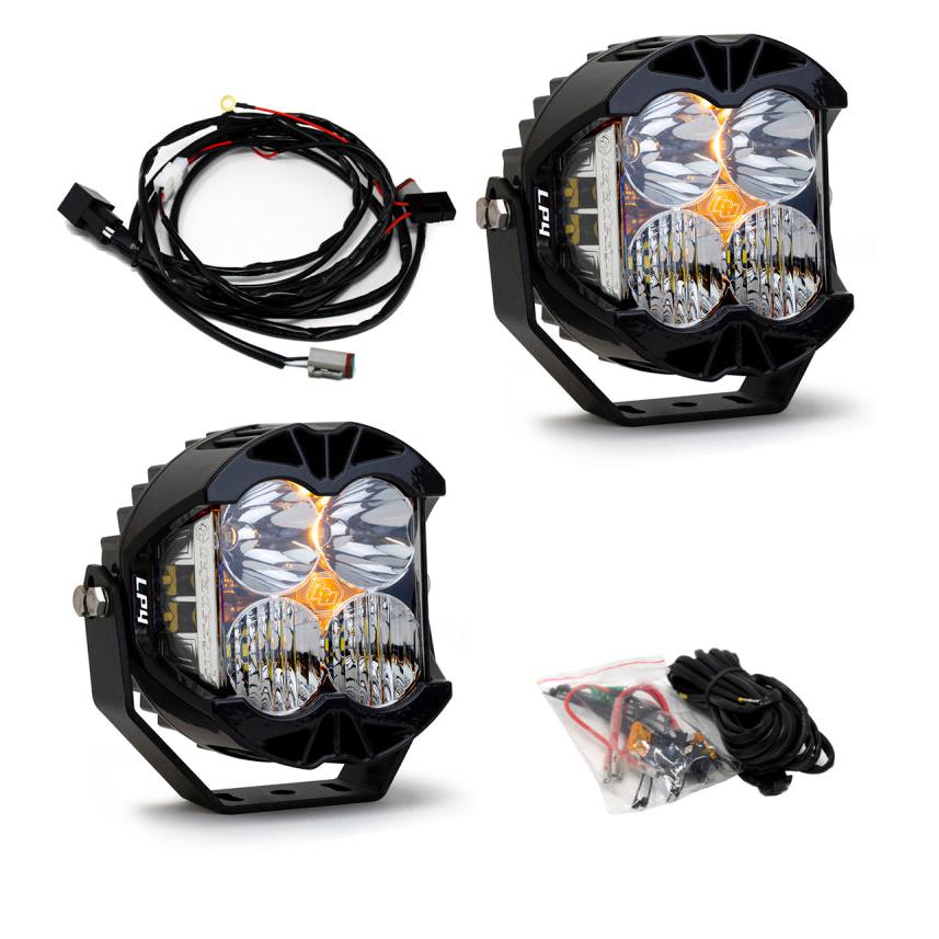 Baja Designs LP4 Pro Driving/Combo LED - Clear (Pair)-SR1 Performance