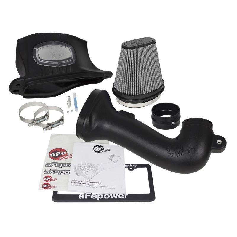 aFe Momentum Pro DRY S Cold Air Intake System 15-17 Chevy Corvette Z06 (C7) V8-6.2L (sc)-SR1 Performance