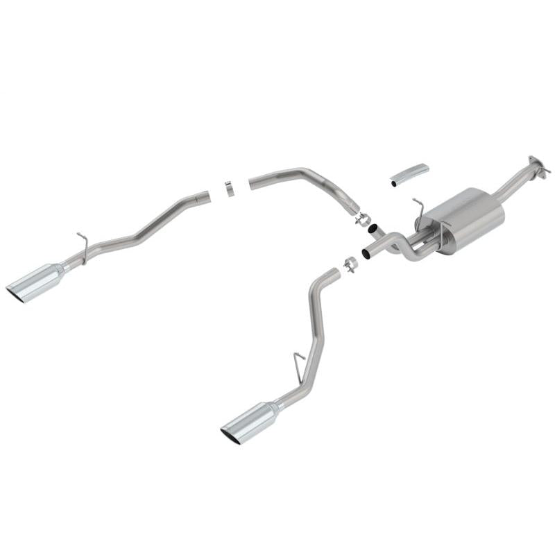 Borla 2019 RAM 1500 5.7L V8 AT 4DR Crew Cab Short Bed Touring SS Catback Exhaust-SR1 Performance