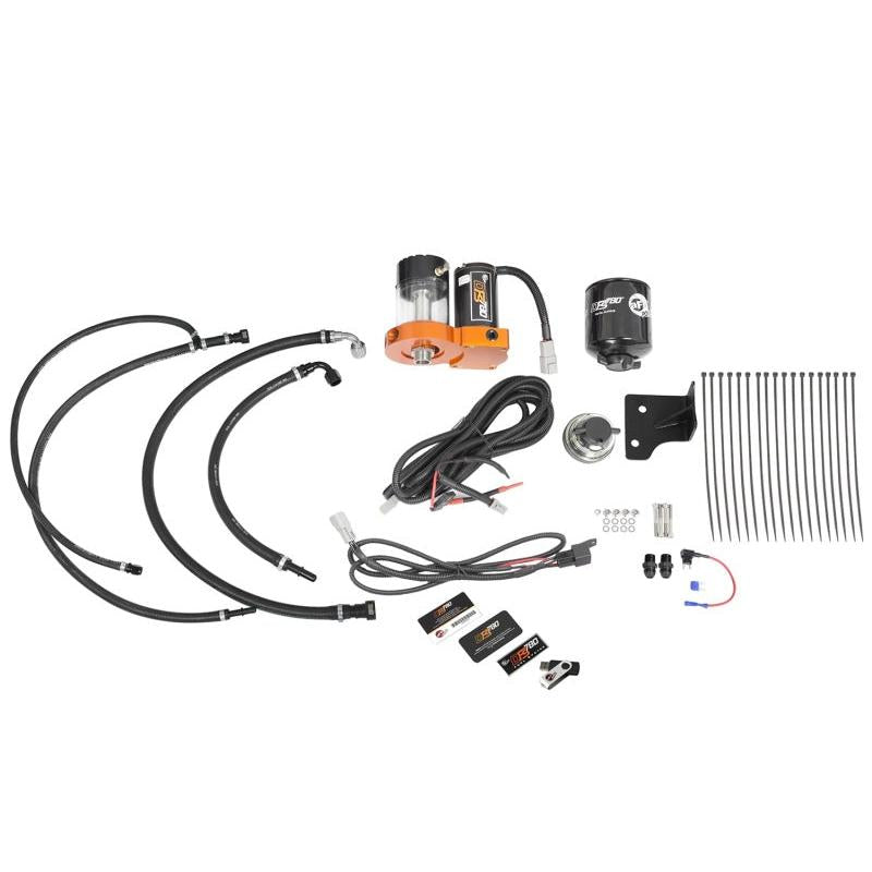 aFe Diesel Fuel Systems DFS780 Series 2017 GM Diesel 6.6L V8(td) L5P Full Time Operation 8-10PSI-SR1 Performance