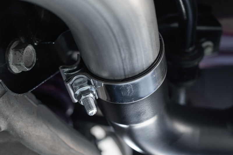 MBRP 18-22 Ford Mustang GT 5L T304 SS 3in Cat-Back Dual Rear w/4in Quad Carbon Fiber Tips (Race)-SR1 Performance