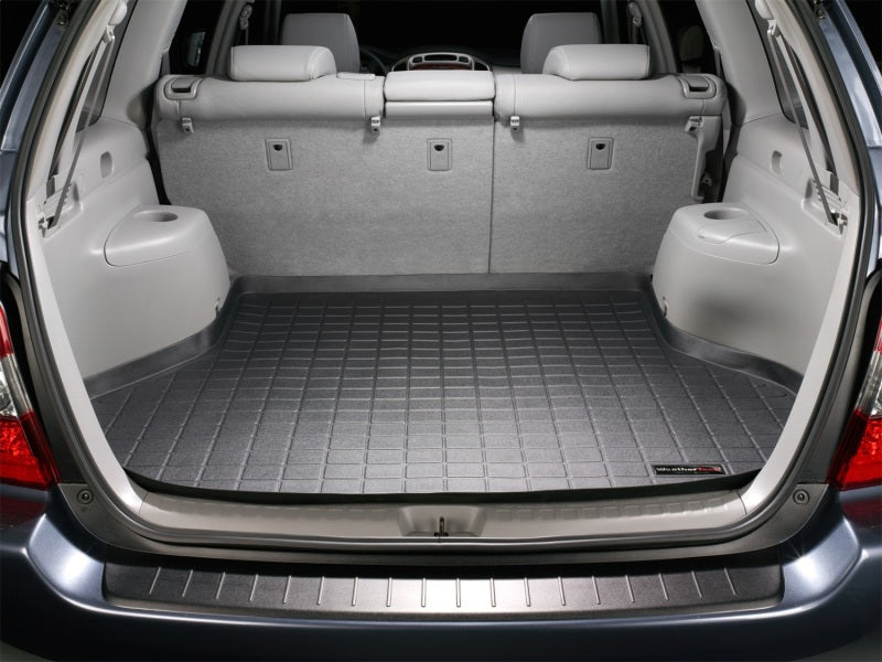 WeatherTech 01-07 Toyota Highlander Cargo Liners – Black, Complete Trunk Protection with Raised Lip and Textured Finish