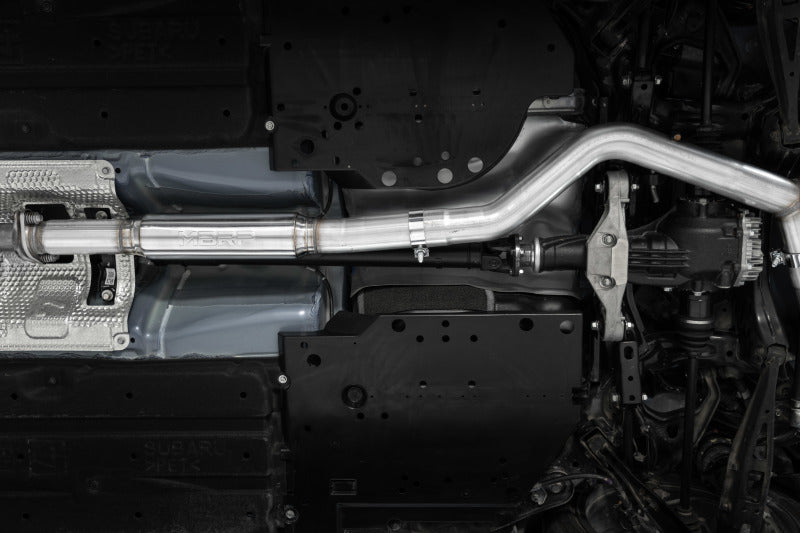 MBRP 2022+ Subaru WRX 3in Cat-Back Dual Split Rear Quad Carbon Fiber Tips Race Profile Exhaust-SR1 Performance