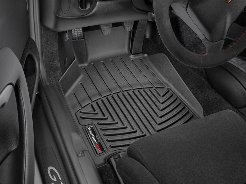 WeatherTech DigitalFit Front FloorLiner for 1997-1998 Porsche 911 Carrera 4S Coupe, Black